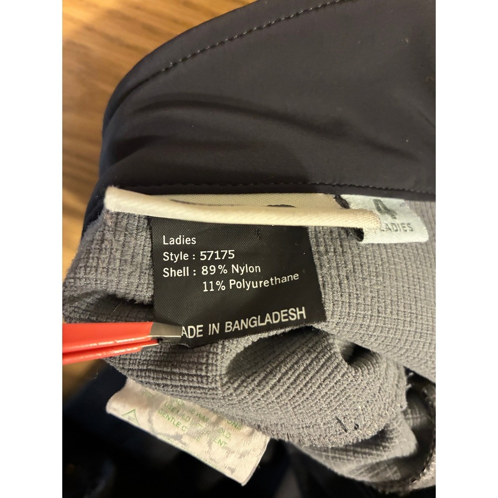Obermeyer Womens Black Ski Pants 57175 Size 4 Ladies Nylon Blend Snow Trousers - Picture 7 of 9